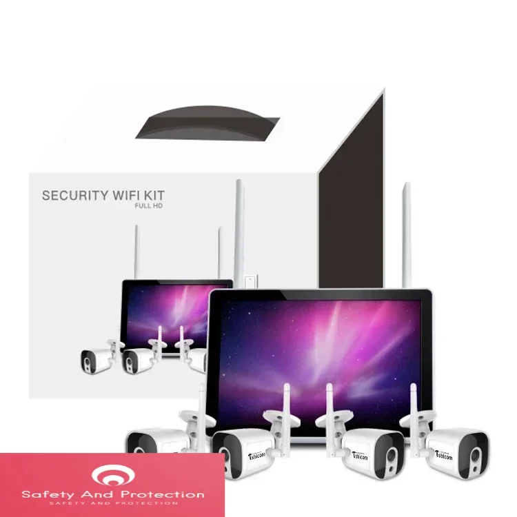 Smart Home Cctv Camera - TUYA Smart Wi-Fi 4CH NVR Kit