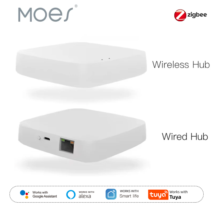 Smart Home Zentrale - Moes Tuya ZigBee 3.0 Smart Gateway