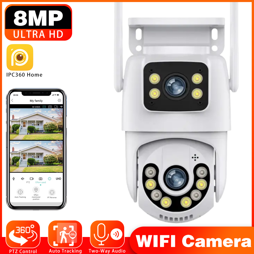 Smart Home Cctv Camera - 8MP IPC360 Home WIFI IP Camera