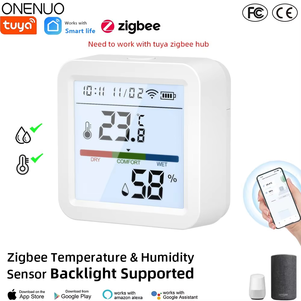 Smart Home Zentrale - Tuya ZigBee Smart Home Temperature Humidity