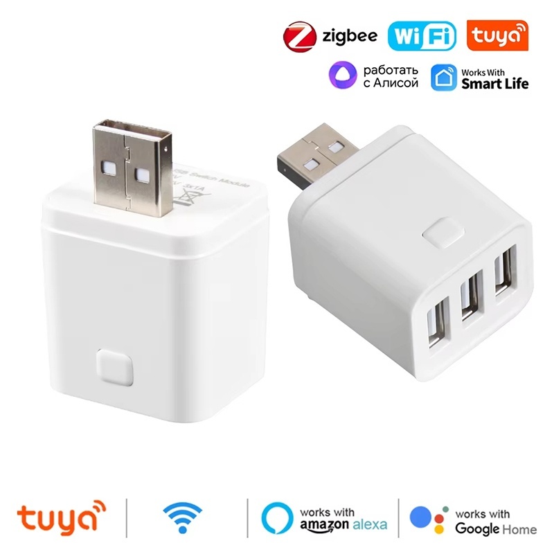 Smart Home Miniature - Tuya WiFi Zigbee USB Adaptor Switch