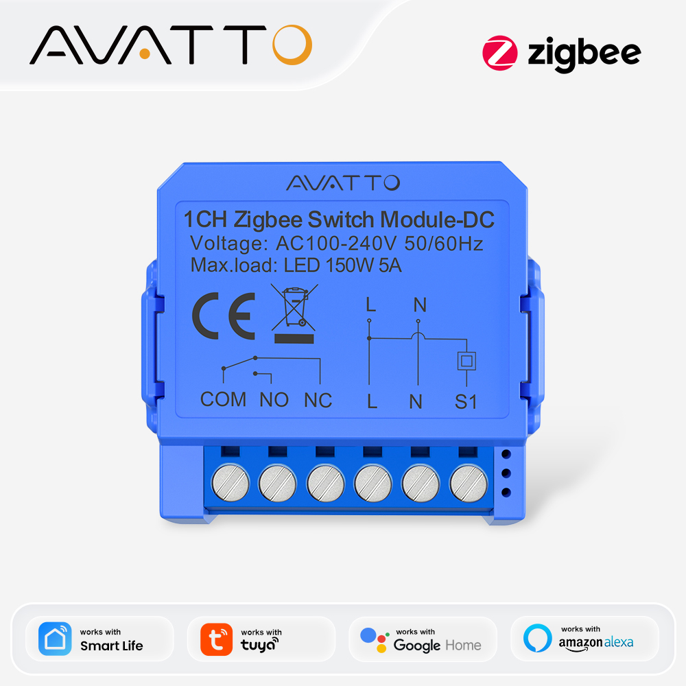 Smart Home Miniature - AVATTO WiFi/ZigBee Smart Dry Contact Module