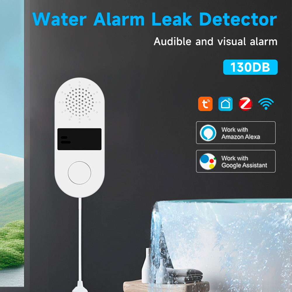 Wifi Water Leak Detector - Tuya Wifi Water Leak Detector with