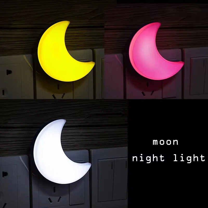 Smart Baby Night Light - 220V Moon Night Light EU Plug
