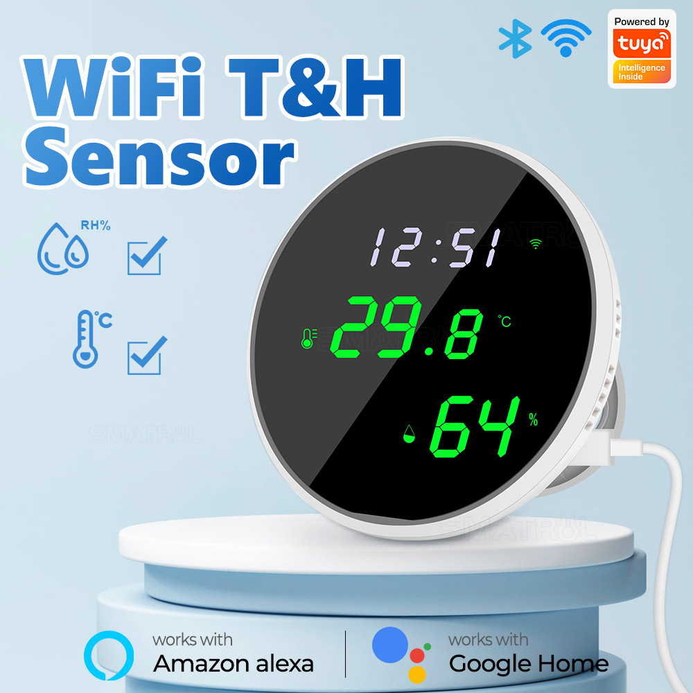 Smart Home News - Tuya USB Smart Temperature Humidity Sensor