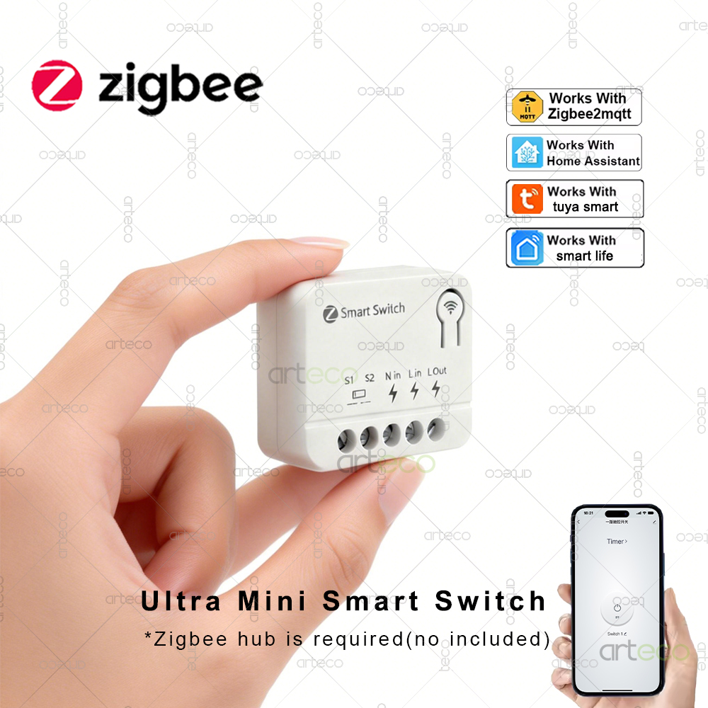 Smart Home Miniature - Zigbee Mini Breaker DIY Smart Switch