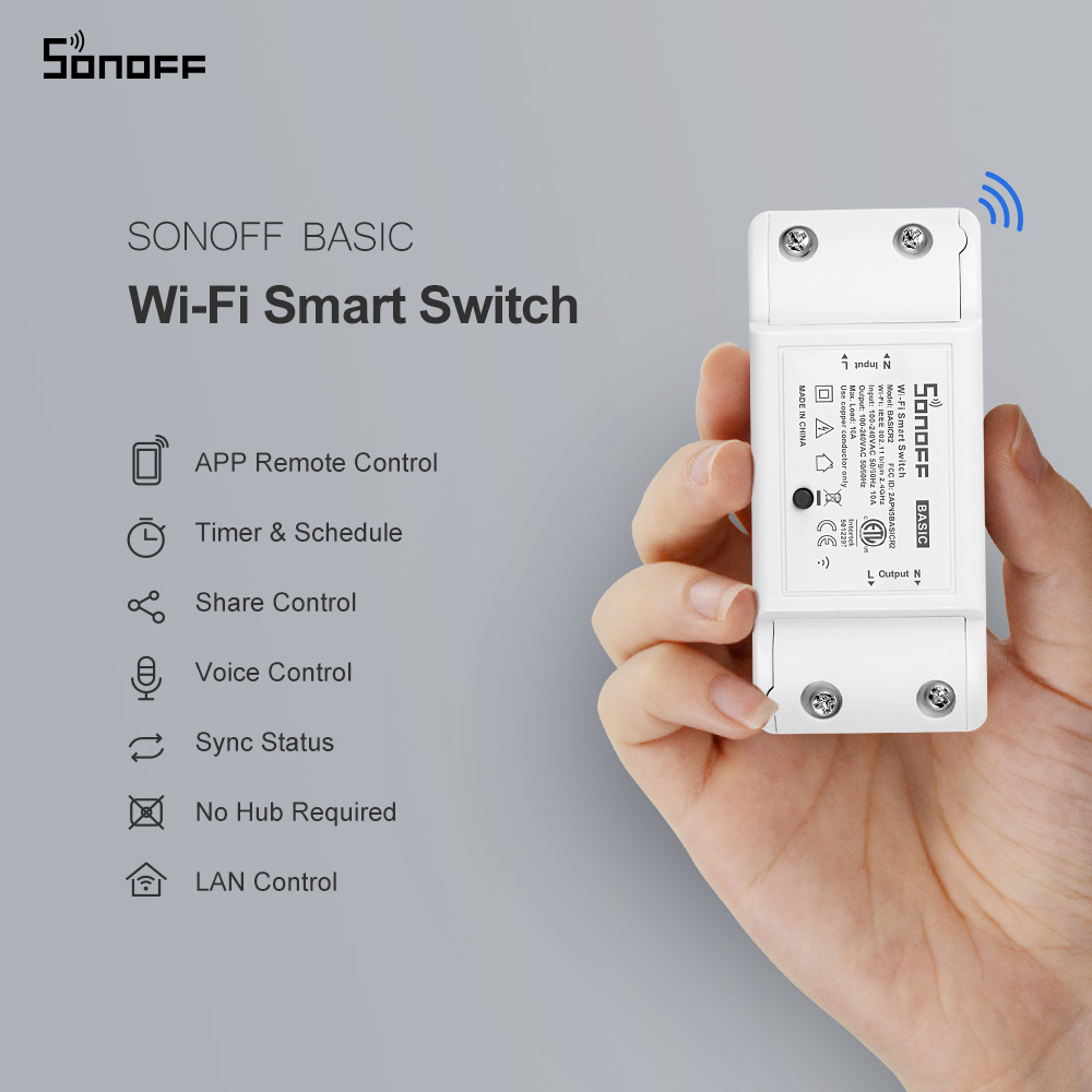 Itead SONOFF Basic R2 Mini DIY - Smart Home Miniature review and price