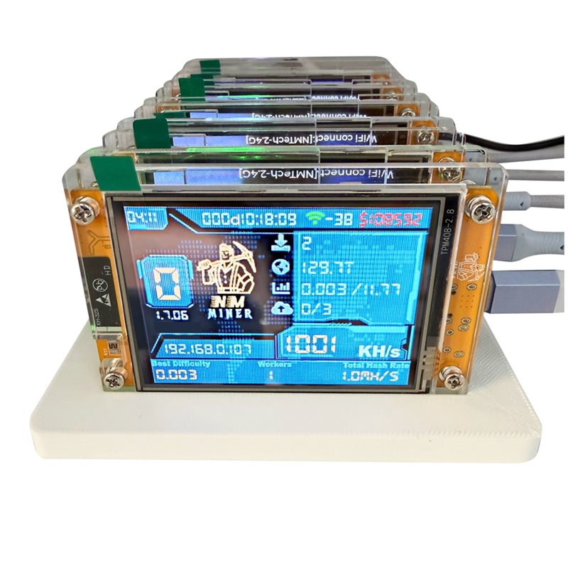6X 1000KH/S Nmminer Nerdminer+ - Upgrade Smart Home review and price