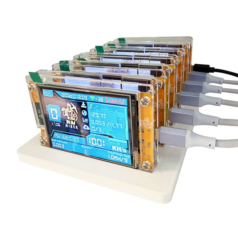 6X 1000KH/S Nmminer Nerdminer+ - Upgrade Smart Home review and price