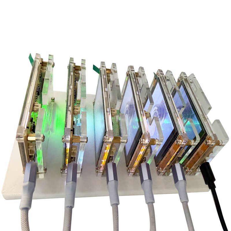 6X 1000KH/S Nmminer Nerdminer+ - Upgrade Smart Home review and price
