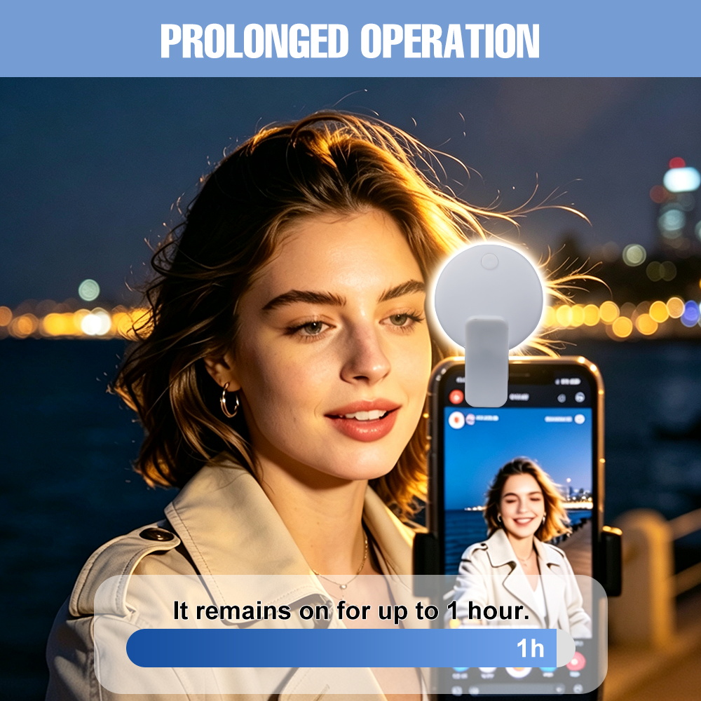 Portable Clip‑on Selfie Fill L - Smart Home Energy review and price