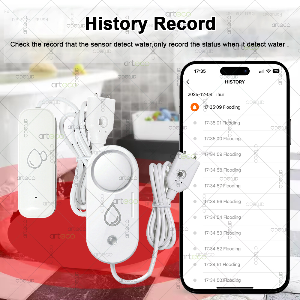Zigbee Water Leak Sensor Flood - Smart Home Green review and price