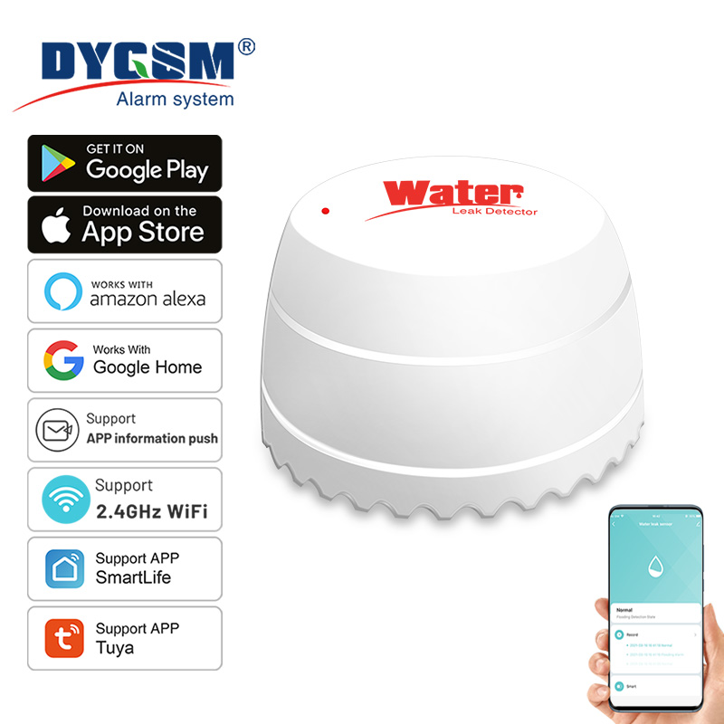 Tuya WiFi Water Leak Detector  - Wifi Water Leak Detector review and price