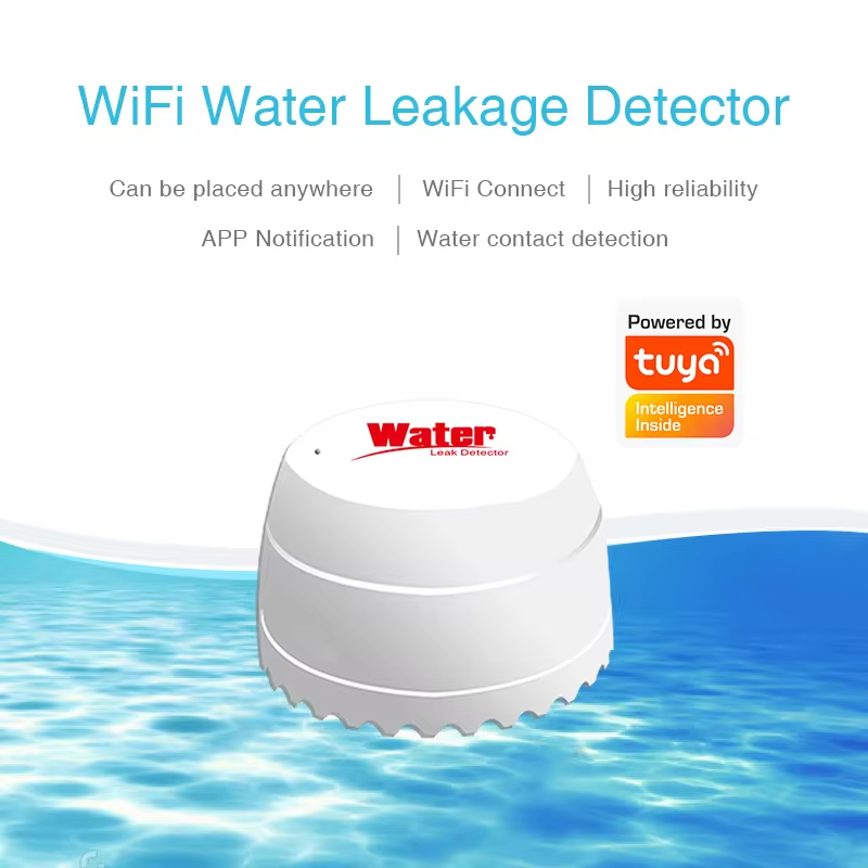 Tuya WiFi Water Leak Detector  - Wifi Water Leak Detector review and price