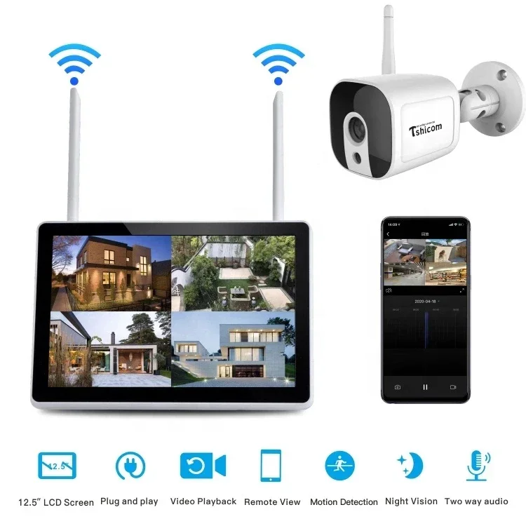 TUYA Smart Wi-Fi 4CH NVR Kit 1 - Smart Home Cctv Camera review and price