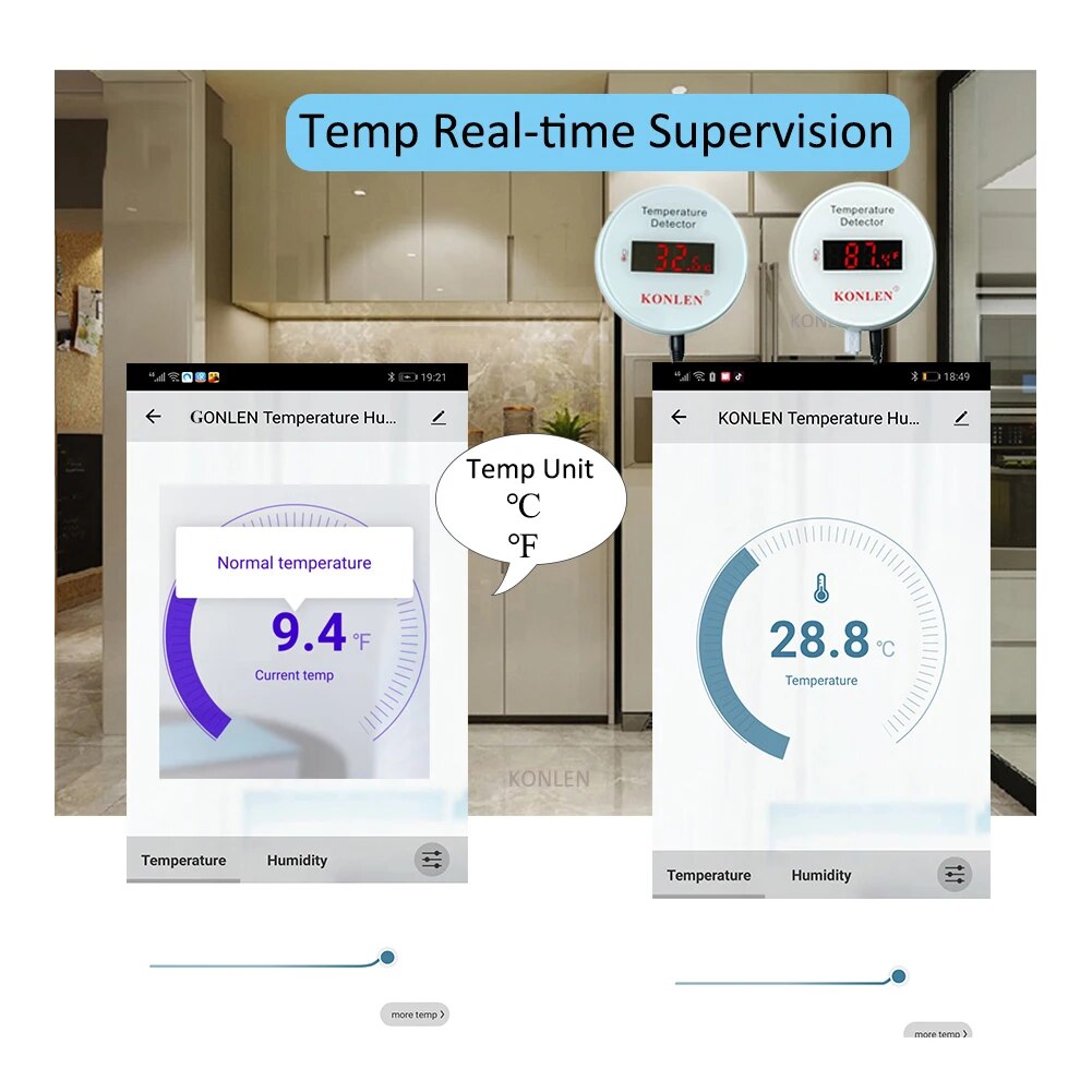 KONLEN Tuya Wifi Temperature S - Smart Home Green review and price