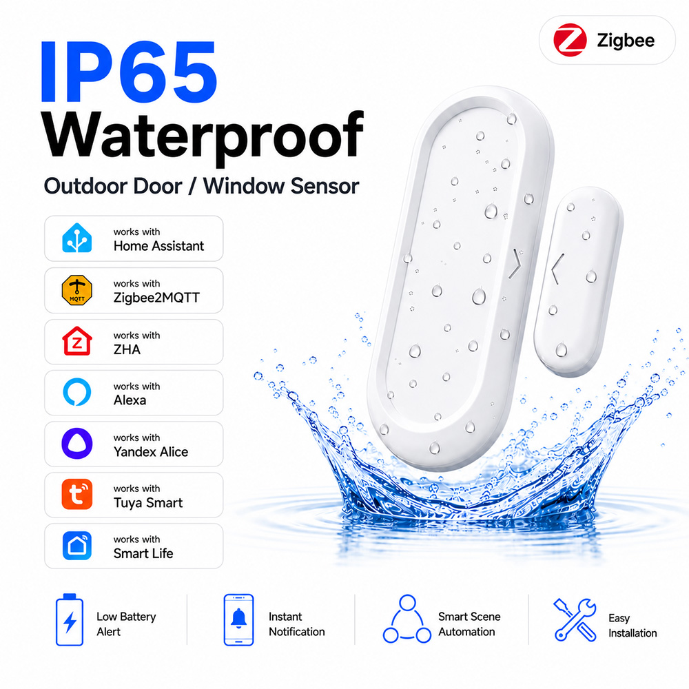Waterproof Door Window Sensor  - Smart Home Zentrale review and price