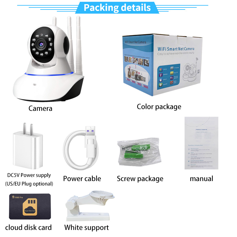 Saikiot V380 Pro WIFI Camera B - Smart Home Cctv Camera review and price