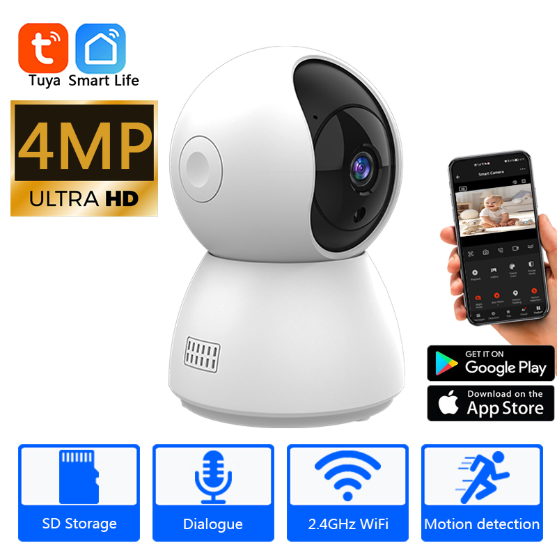HD 4MP Tuya Smart Mini WiFi IP - Smart Home Os review and price