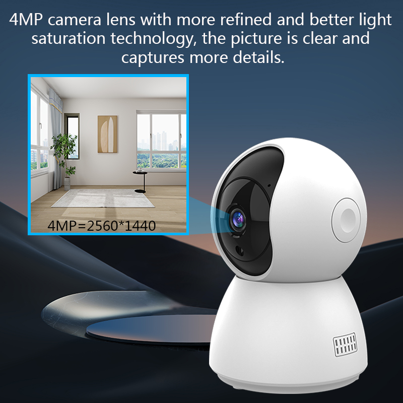 HD 4MP Tuya Smart Mini WiFi IP - Smart Home Os review and price