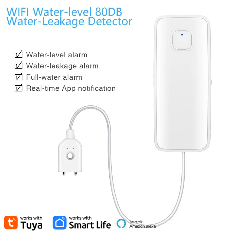 Tuya WiFi Smart Water Leak Sen - Wifi Water Leak Detector review and price