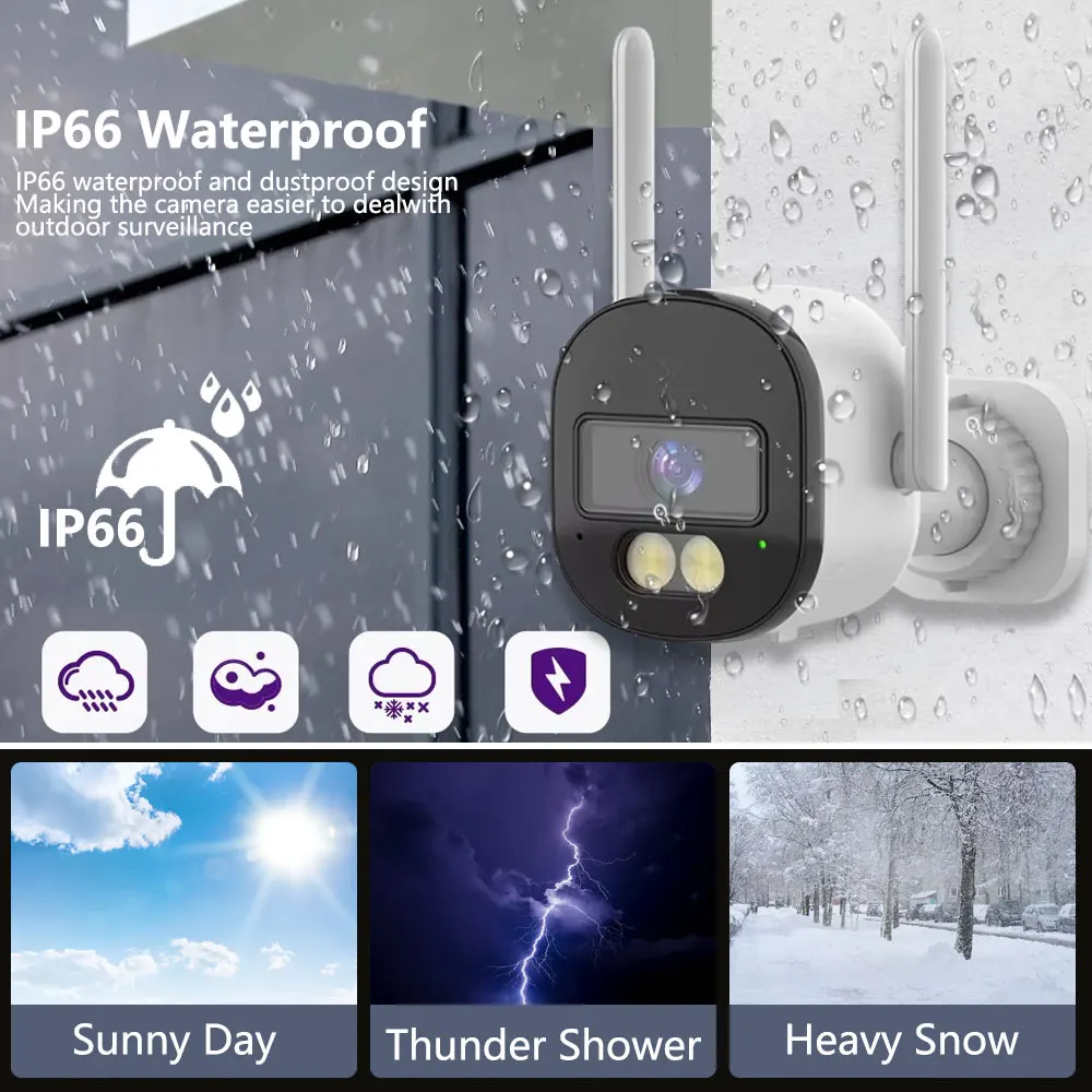 Tuya Bullet Camera Outdoor 5MP - Smart Home Cctv Camera review and price