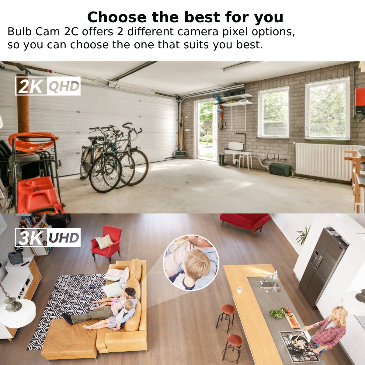 IMOU Bulb Cam 2C 3MP/5MP 2K/3K - Smart Home Cctv Camera review and price