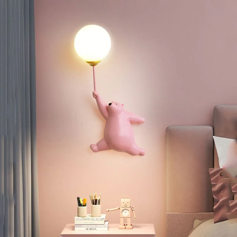 Cartoon Polar Bear LED Sconce  - Smart Baby Night Light review and price