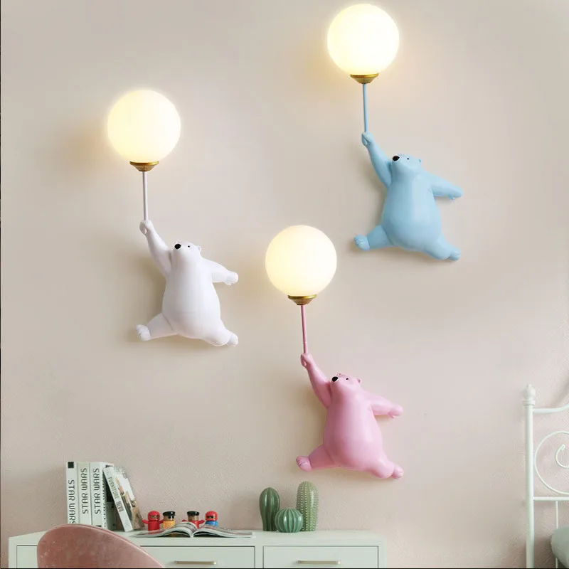 Cartoon Polar Bear LED Sconce  - Smart Baby Night Light review and price