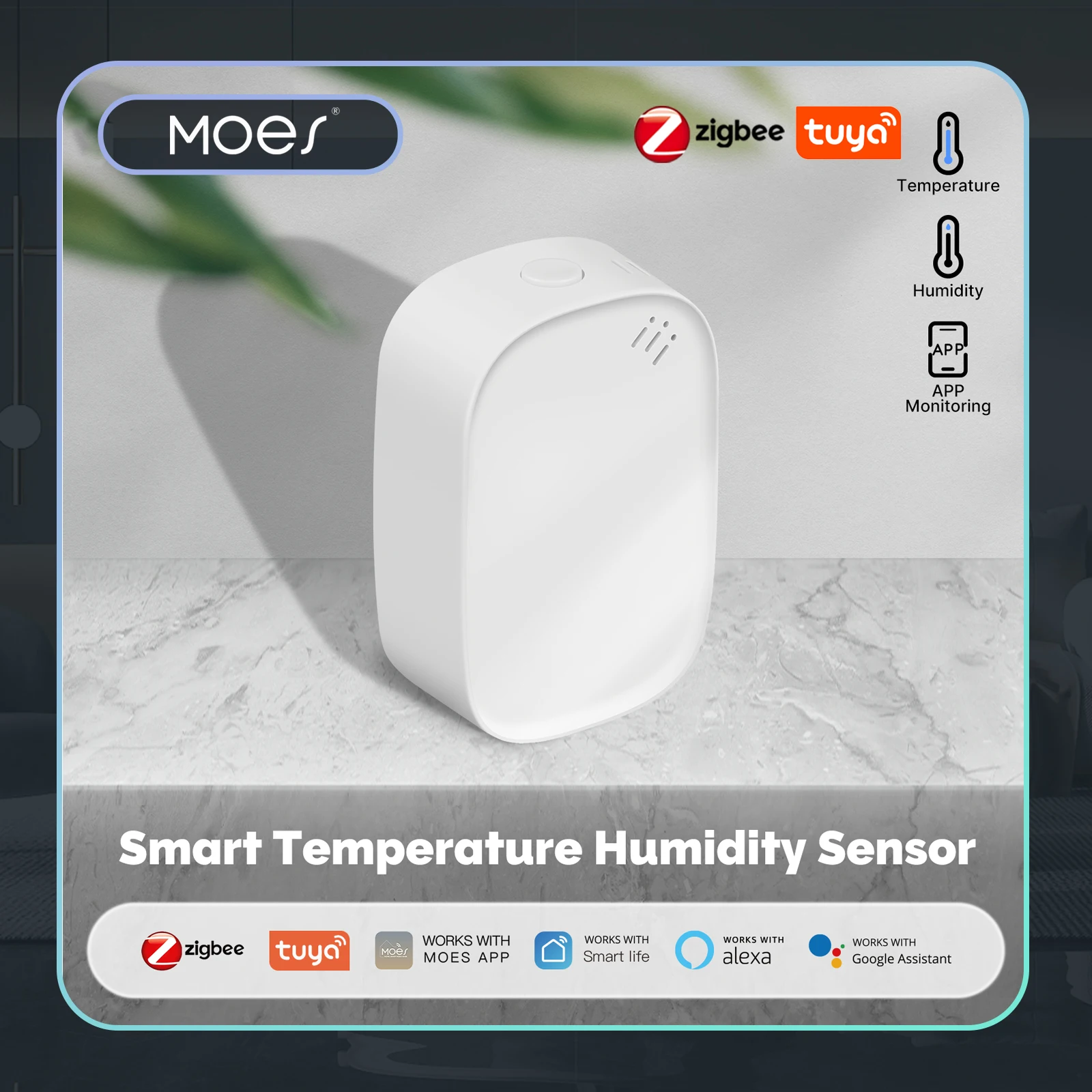 MOES Tuya Zigbee Smart Tempera - Smart Home News review and price
