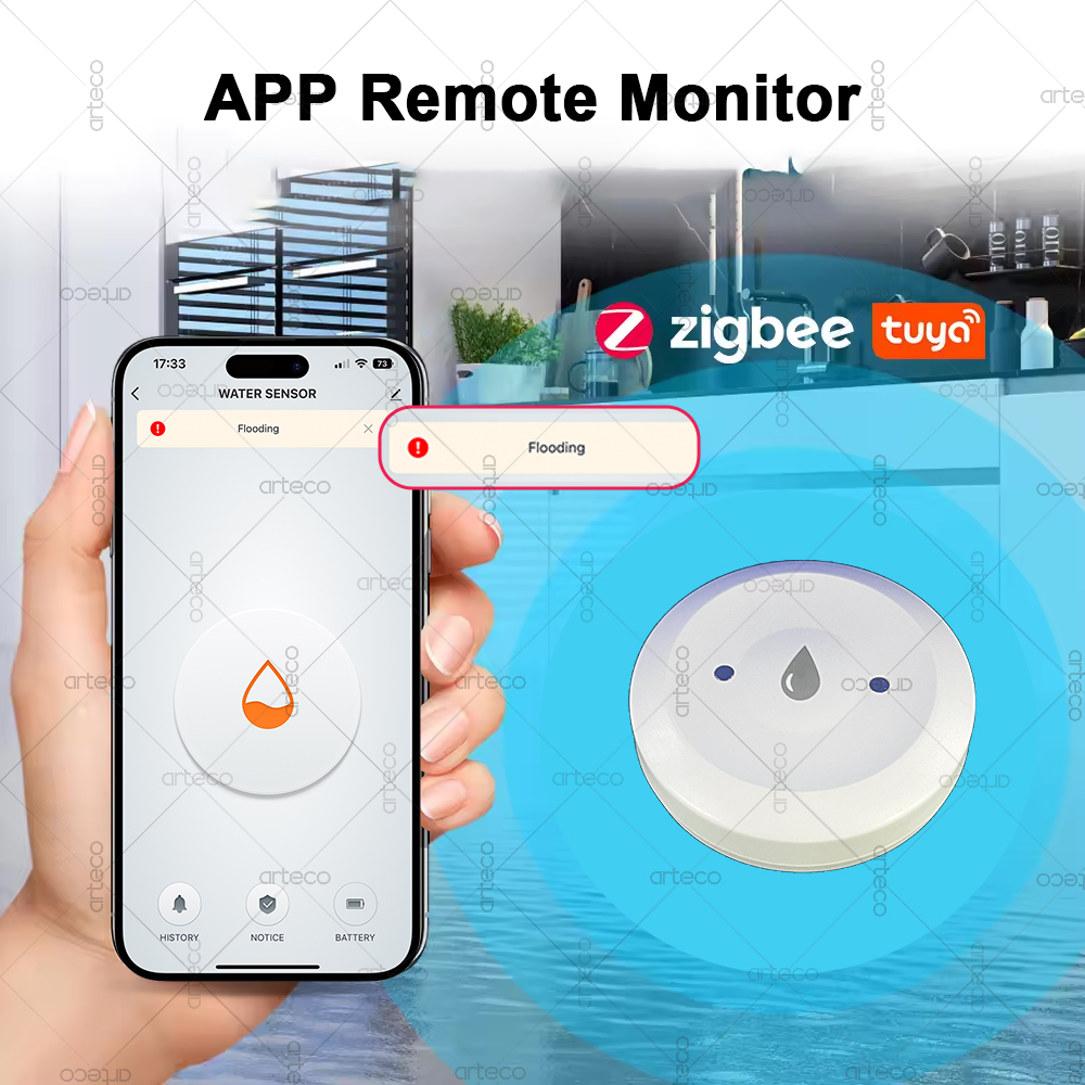 Tuya Smart Zigbee Water Sensor - Smart Home Zentrale review and price
