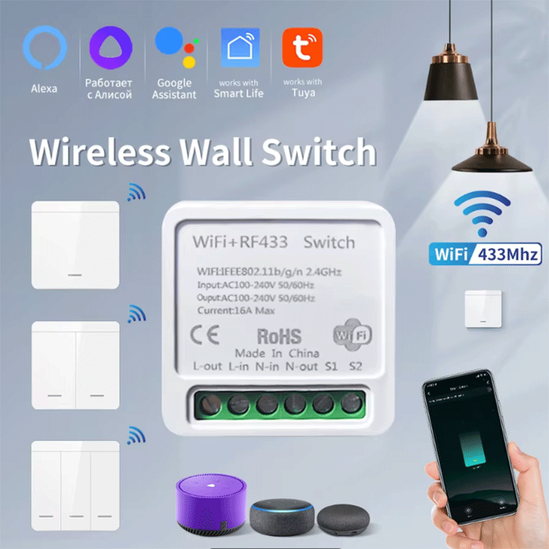Tuya WiFi Smart Light Switch S - Smart Home Solution review and price