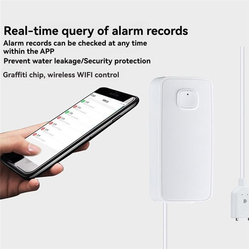 [NEW A09R!】 Tuya Wifi Smart Wa - Wifi Water Leak Detector review and price