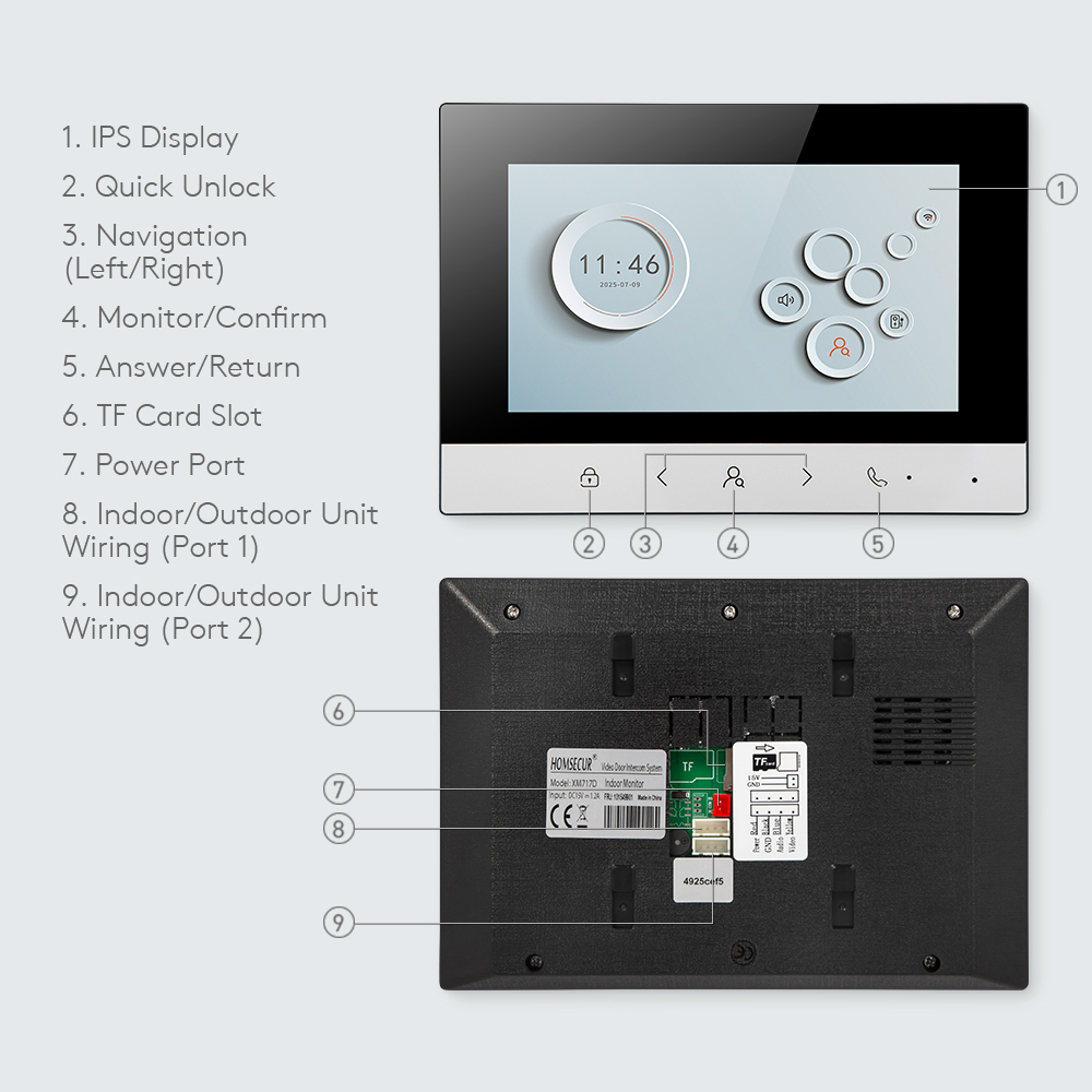 Tuya Smart WIFI Indoor Monitor - Smart Home News review and price