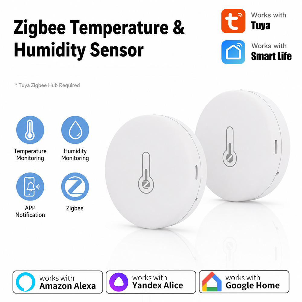 Tuya Zigbee Temperature And Hu - Smart Home News review and price