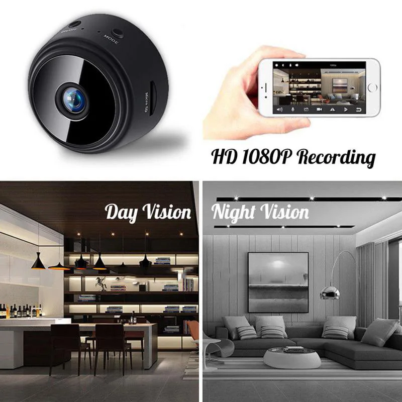 Mini A9 HD Wifi Smart Monitor  - Smart Home Os review and price