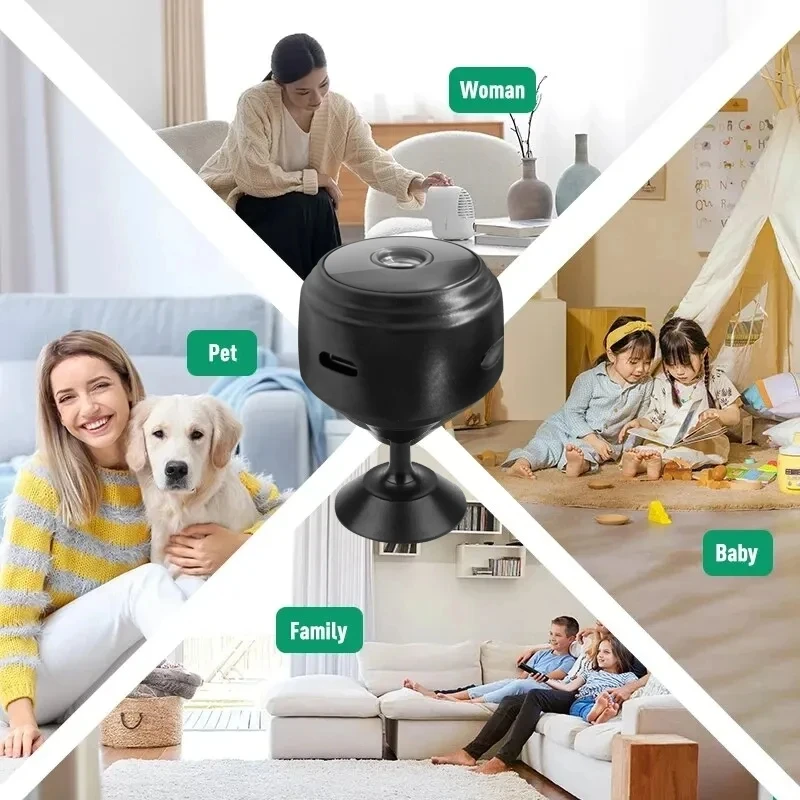 Mini A9 HD Wifi Smart Monitor  - Smart Home Os review and price