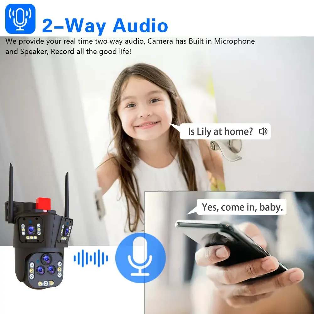 Ultra 20MP 10K WIFI PTZ Contro - Smart Home Cctv Camera review and price