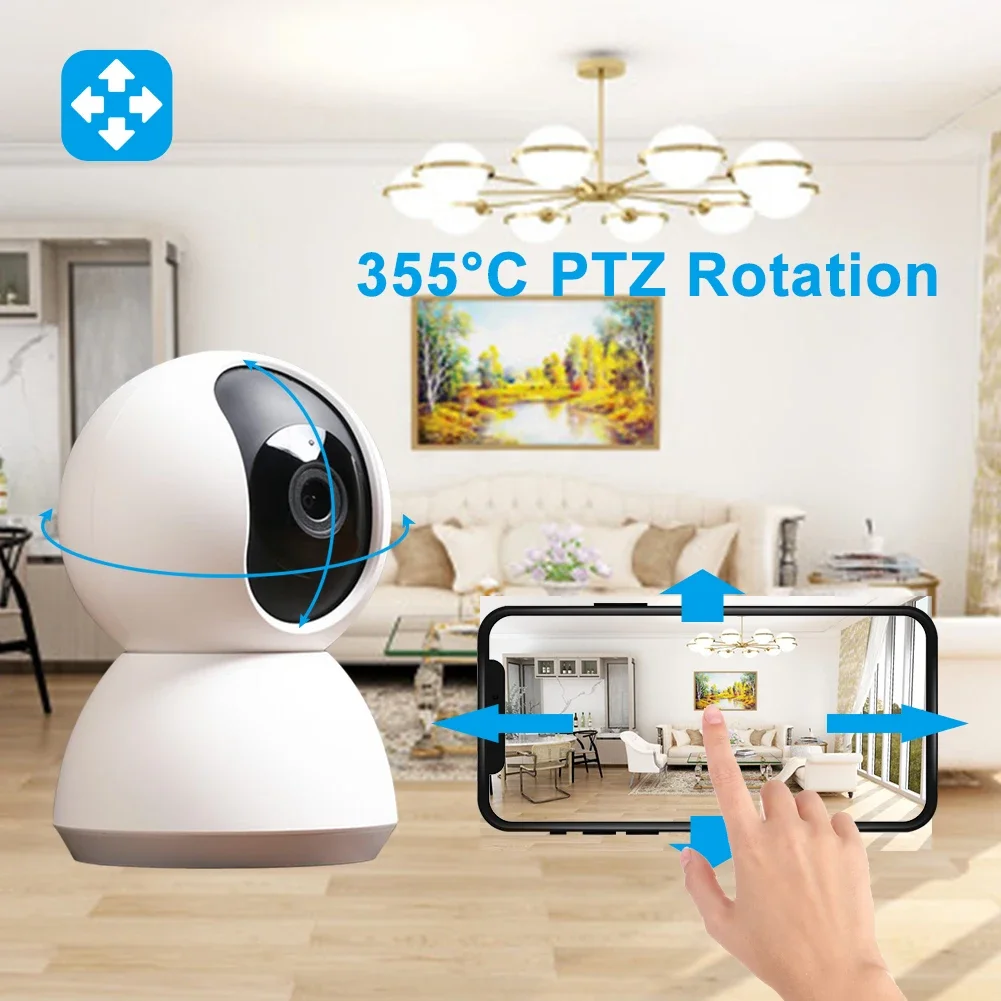 400W Smart Tuya Indoor Camera  - Smart Baby Night Light review and price