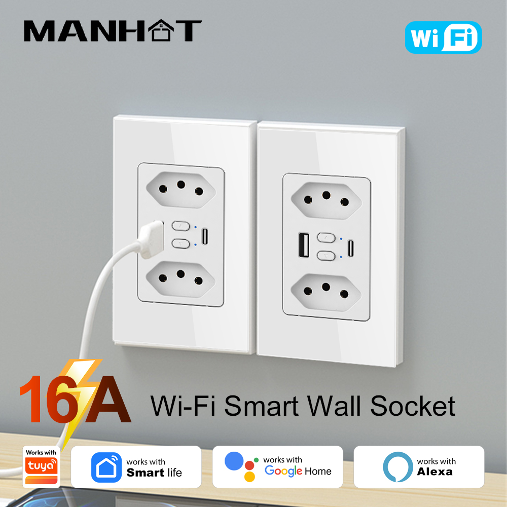 MANHOT Wifi Smart Brazil Socke - Smart Home Energy review and price