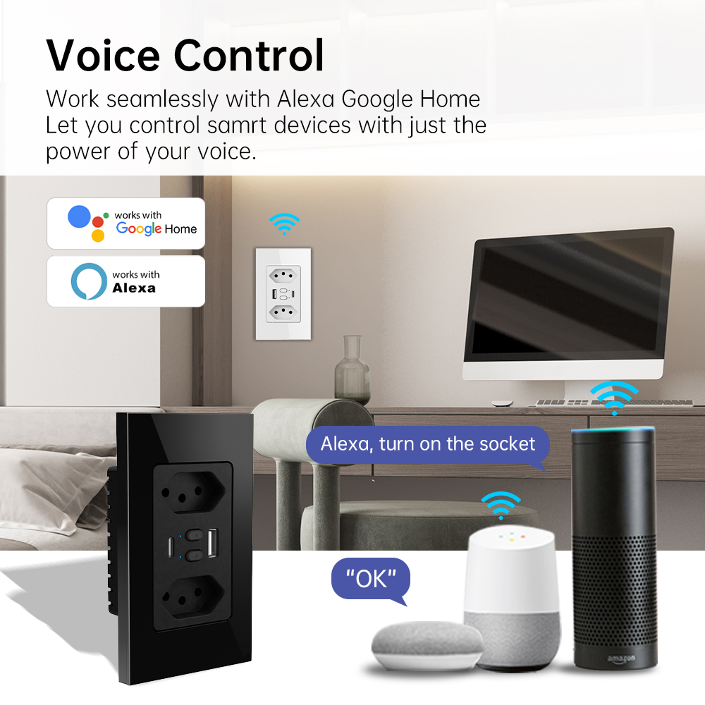 MANHOT Wifi Smart Brazil Socke - Smart Home Energy review and price