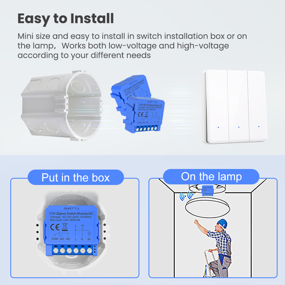 AVATTO WiFi/ZigBee Smart Dry C - Smart Home Miniature review and price
