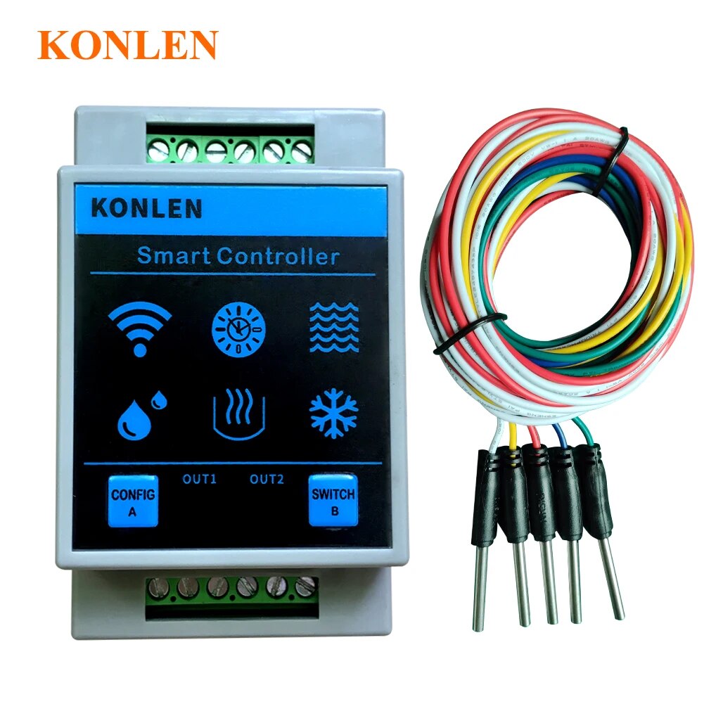 KONLEN Tuya Water Level Sensor - Wifi Water Leak Detector review and price