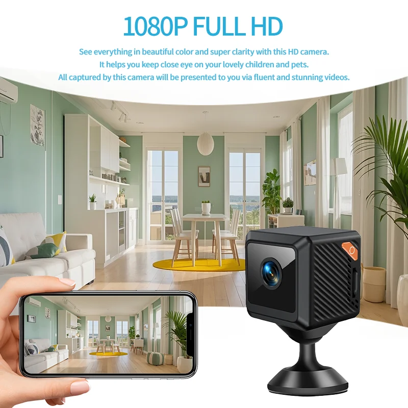 W02 1080P mini security protec - Smart Home Cctv Camera review and price