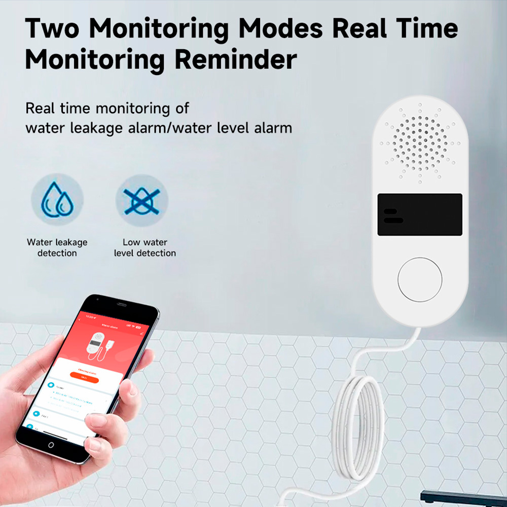 Tuya Wifi Water Leak Detector  - Wifi Water Leak Detector review and price