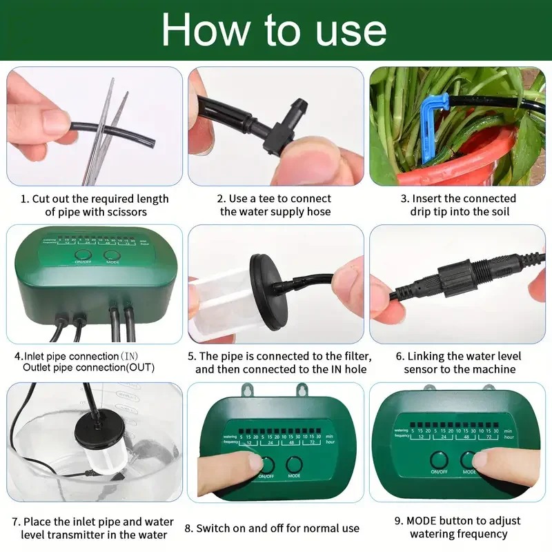Solar Intelligent Irrigation K - Smart Home Green review and price