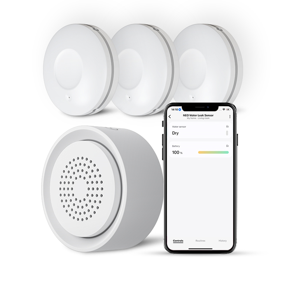 BTLIFE-Flood Detector With Sir - Wifi Water Leak Detector review and price