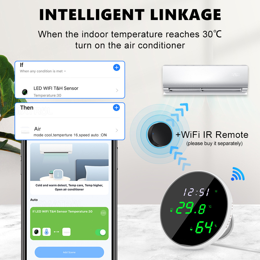 Tuya USB Smart Temperature Hum - Smart Home News review and price