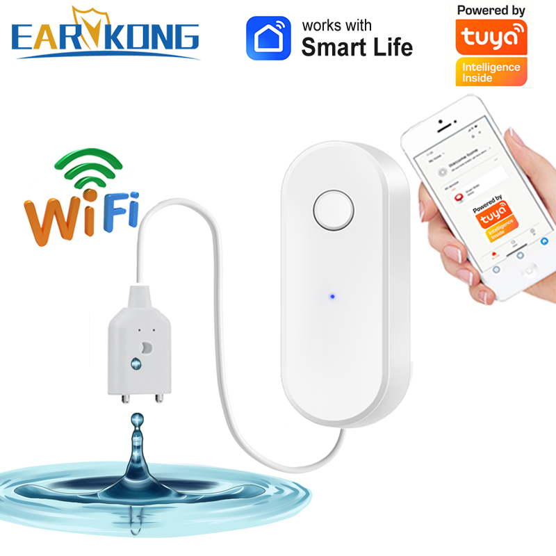 Tuya WiFi Smart Water Leak Sen - Wifi Water Leak Detector review and price