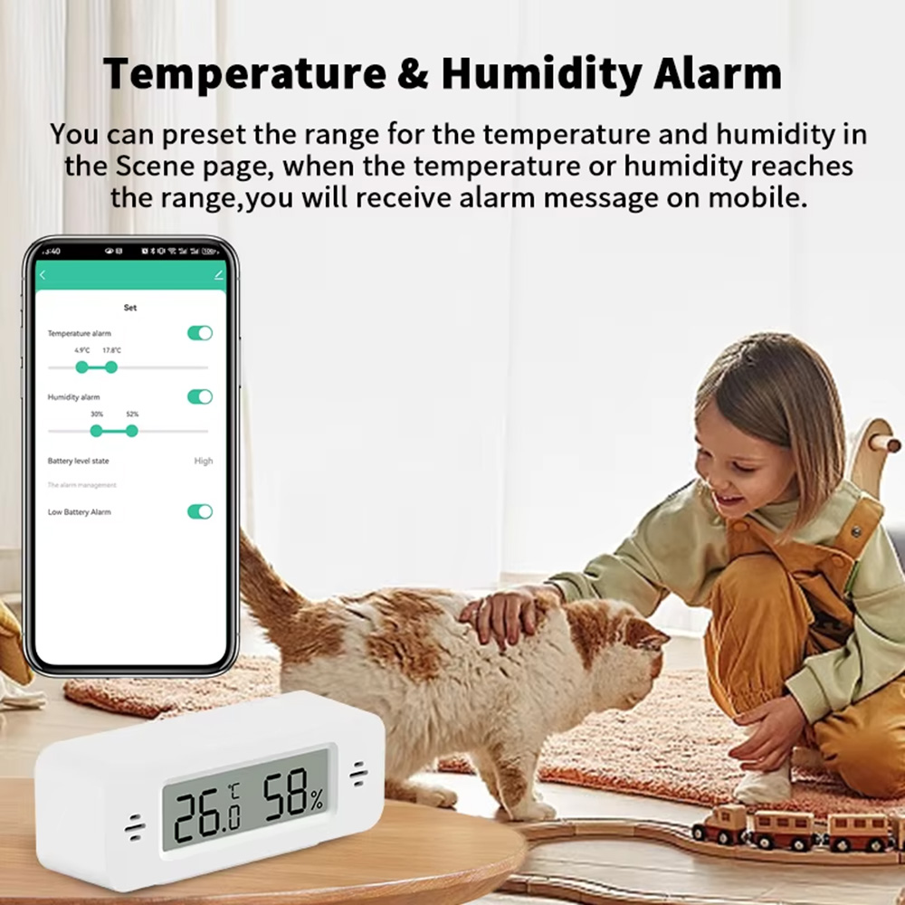Tuya Zigbee WiFi Mini Temp & H - Smart Home Miniature review and price